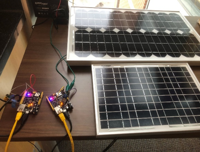  Solar energy-based computation and communication module
